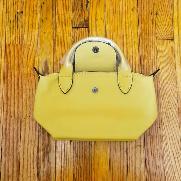 LONGCHAMP Le Pliage Xtra XS Handbag Yellow - Picture 5 of 8